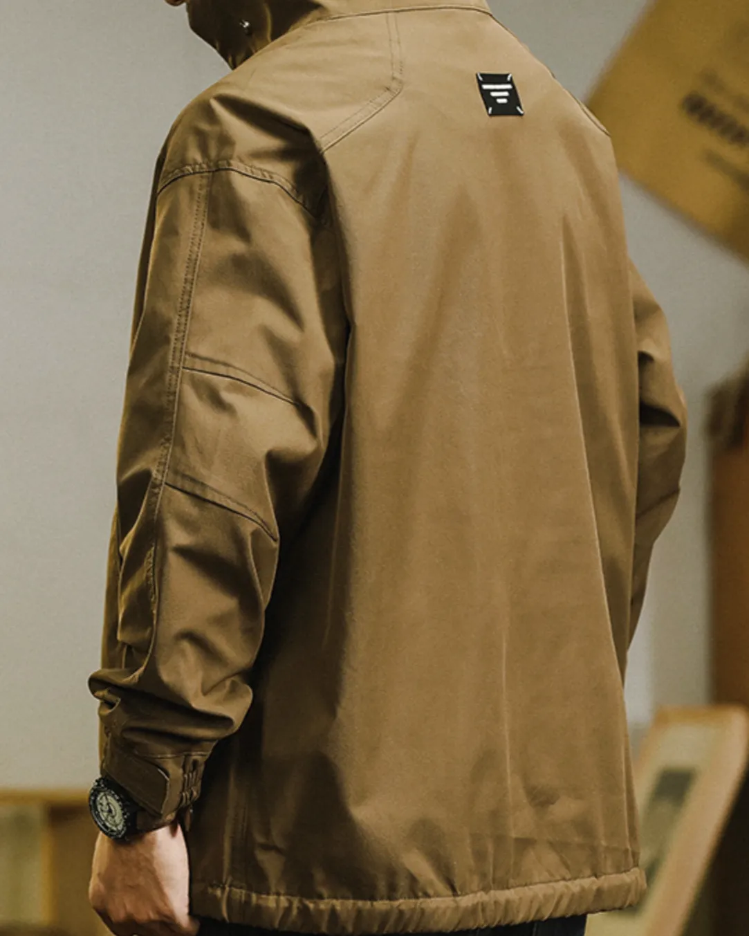 American Retro Windproof Jacket P0830