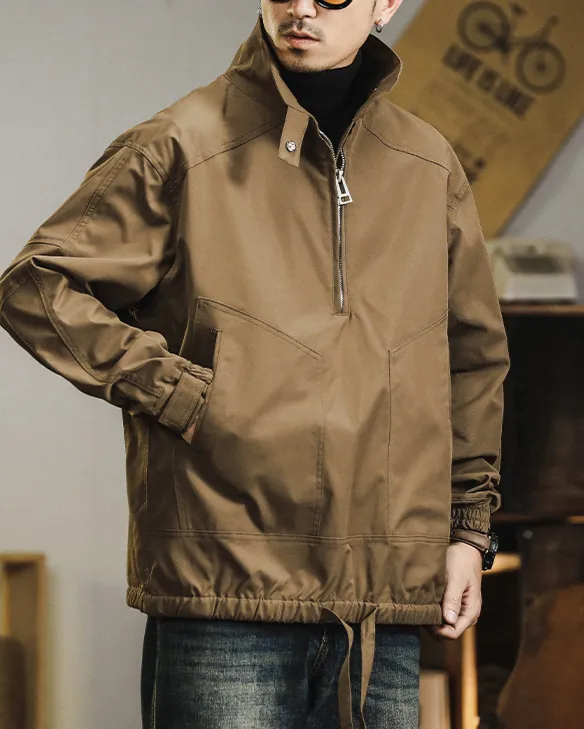 American Retro Windproof Jacket P0830