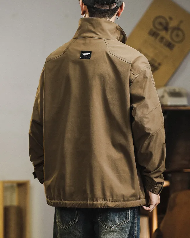 American Retro Windproof Jacket P0830