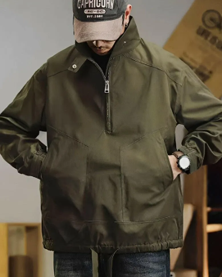 American Retro Windproof Jacket P0830