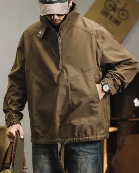 American Retro Windproof Jacket P0830