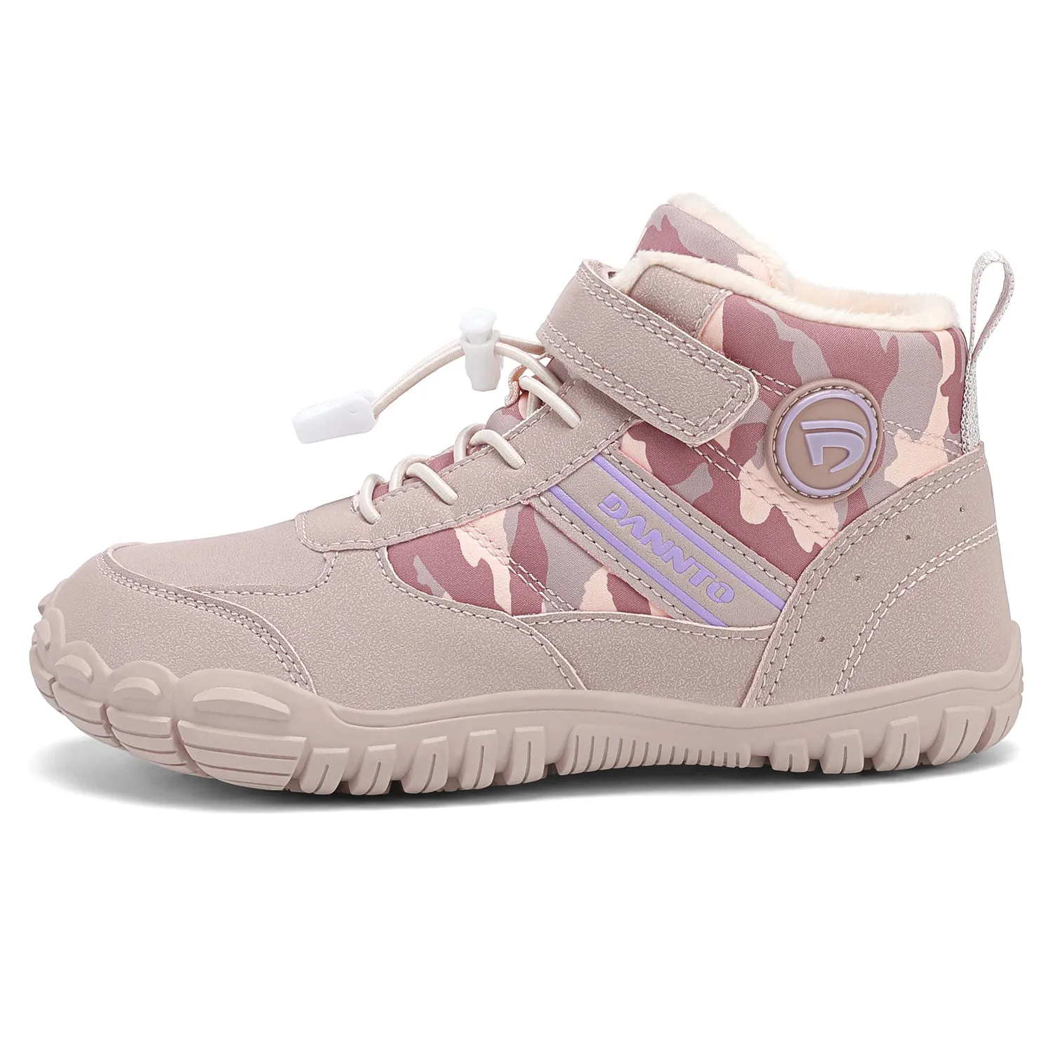 Barefoot Winter Snow Boots For Kids -Wide Toe Box Warm Shoes