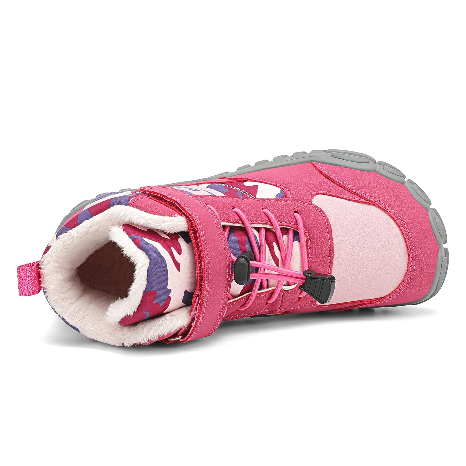 Barefoot Winter Snow Boots For Kids -Wide Toe Box Warm Shoes