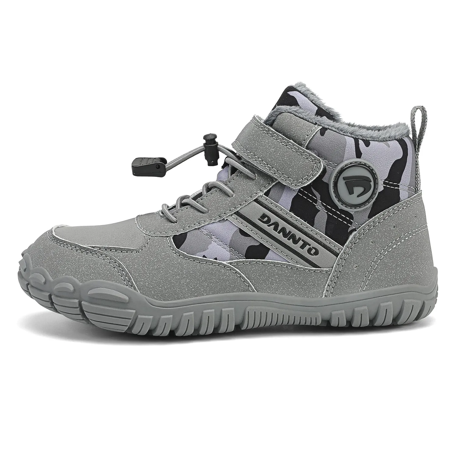 Barefoot Winter Snow Boots For Kids -Wide Toe Box Warm Shoes