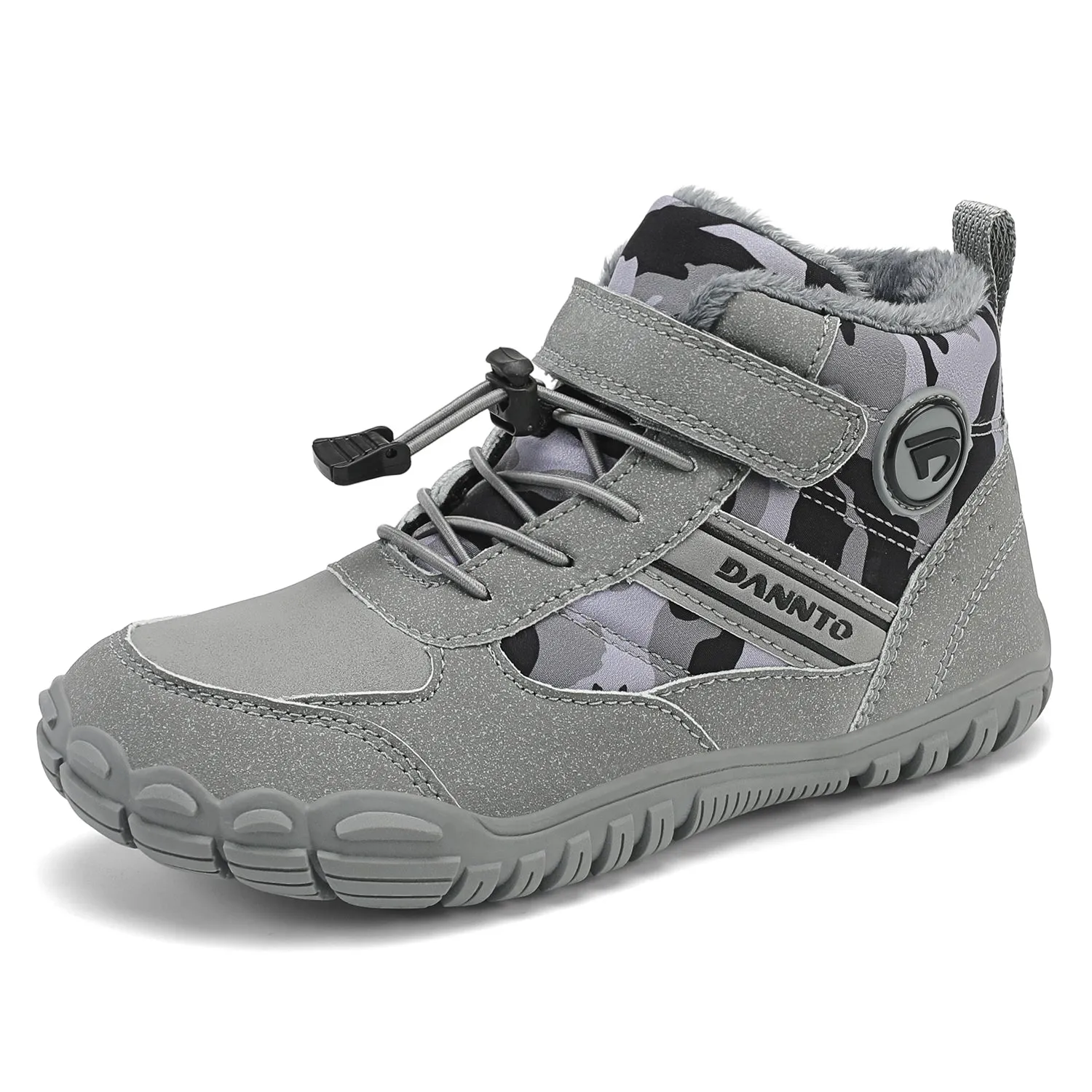 Barefoot Winter Snow Boots For Kids -Wide Toe Box Warm Shoes