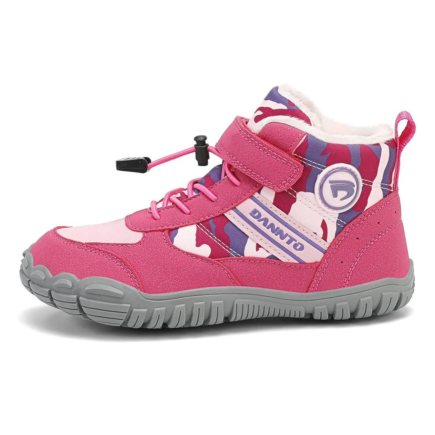 Barefoot Winter Snow Boots For Kids -Wide Toe Box Warm Shoes