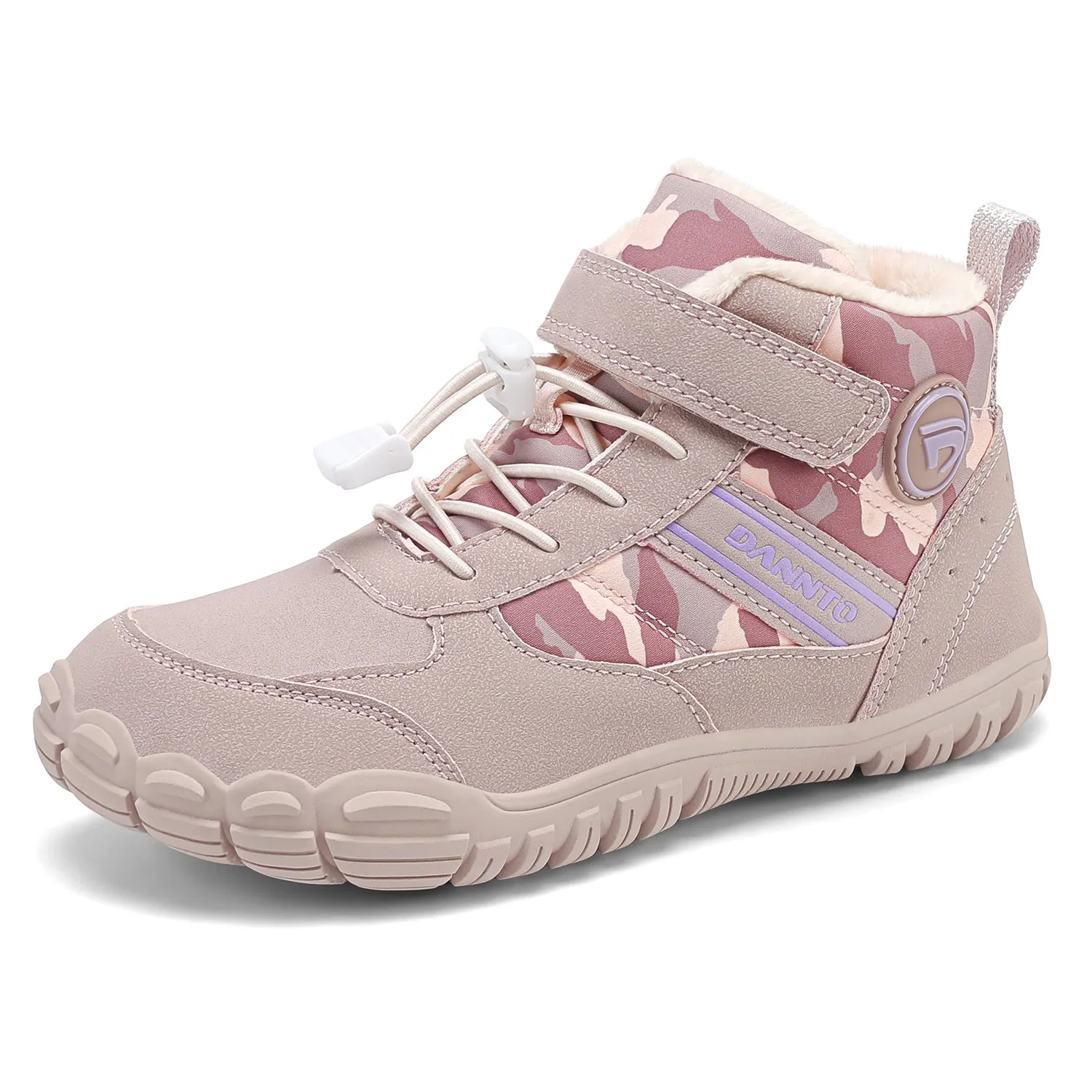 Barefoot Winter Snow Boots For Kids -Wide Toe Box Warm Shoes