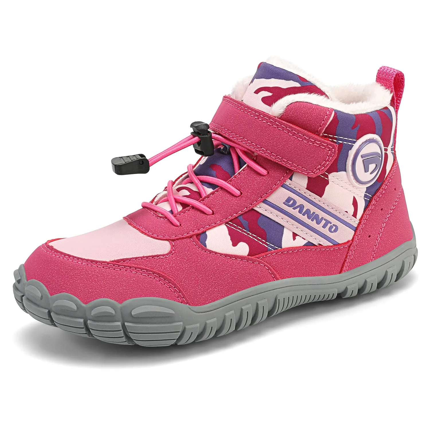 Barefoot Winter Snow Boots For Kids -Wide Toe Box Warm Shoes