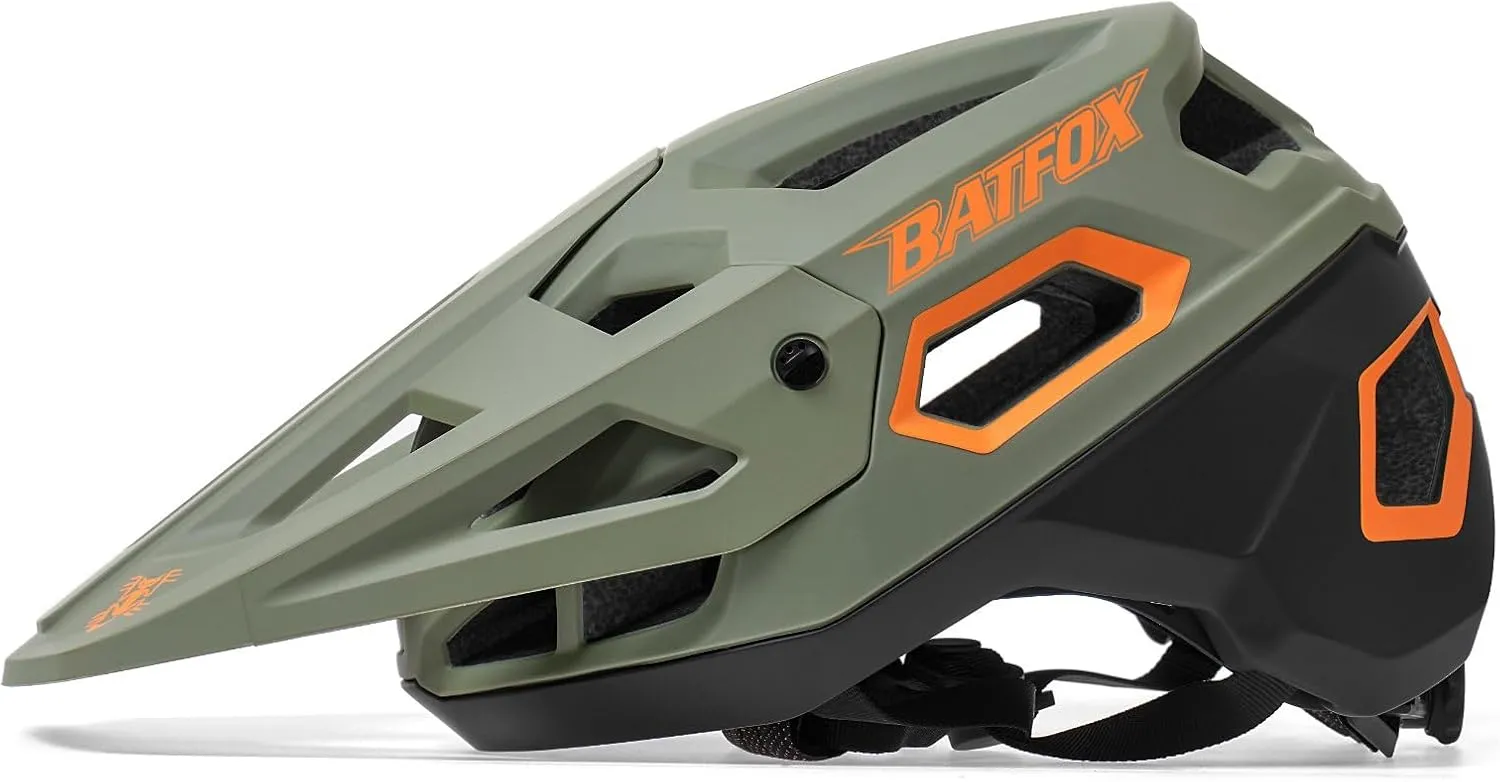 BATFOX Bike Helmet,Mountain Bike Helmet Helmets for Men Women Adults Youth