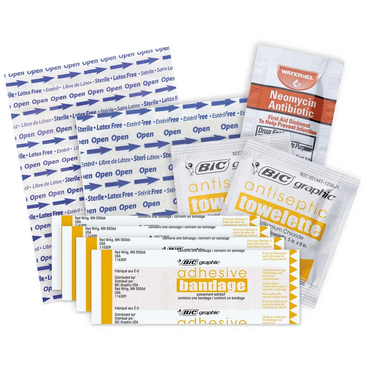 BIC Blue Express First Aid Kit