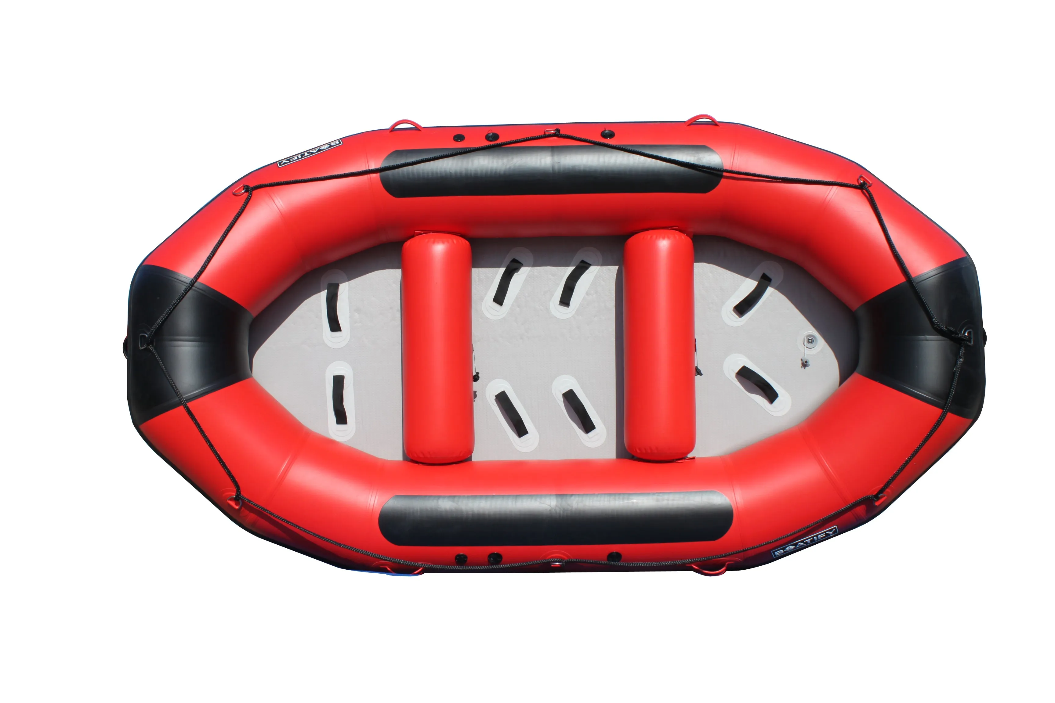 Boatify 1.2mmPVC 11.8ft Inflatable White Water River Raft Inflatable Boat Fishing Pontoon