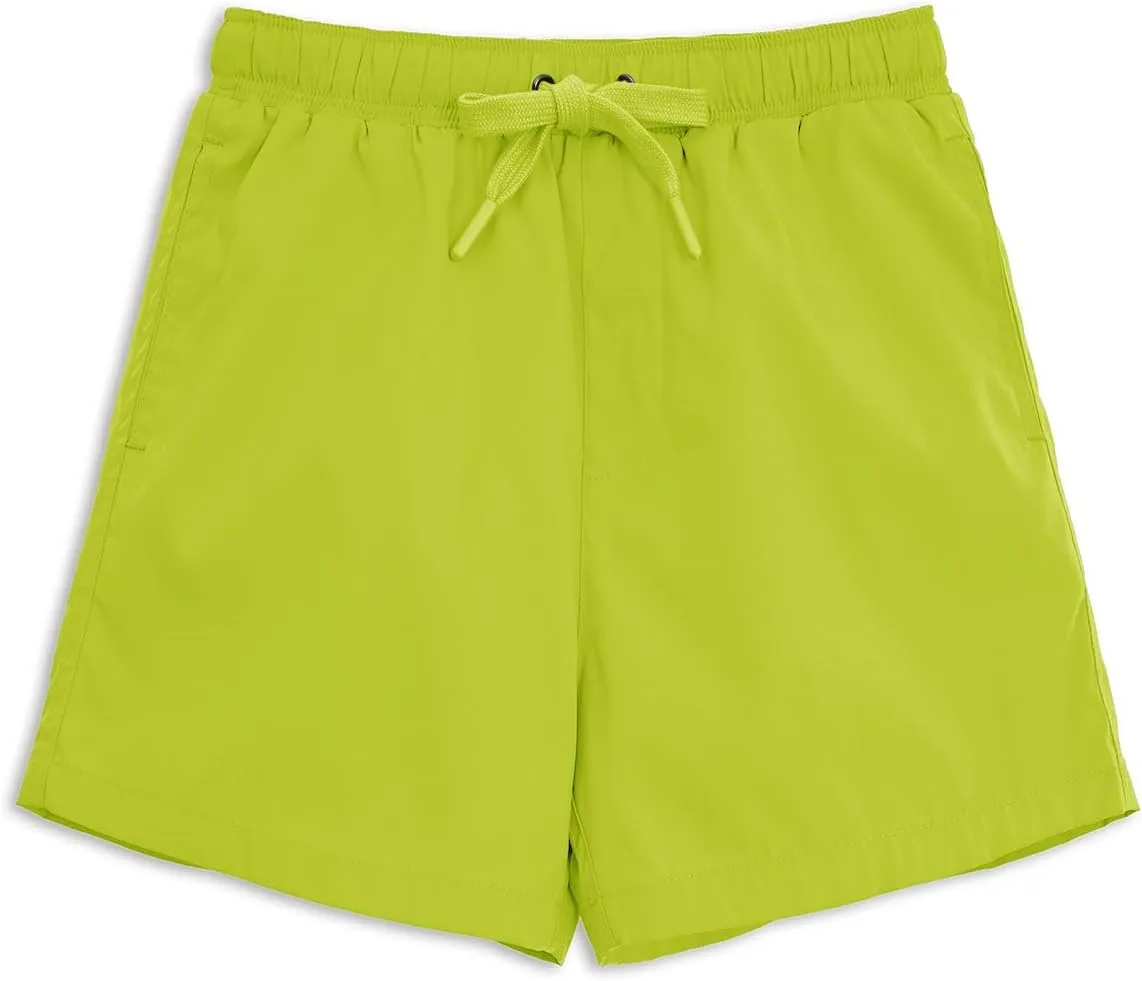 Boys Swim Trunks Kids Summer Drawstring Swim Board Shorts Fashion Quick Dry Beach Bathing Suit
