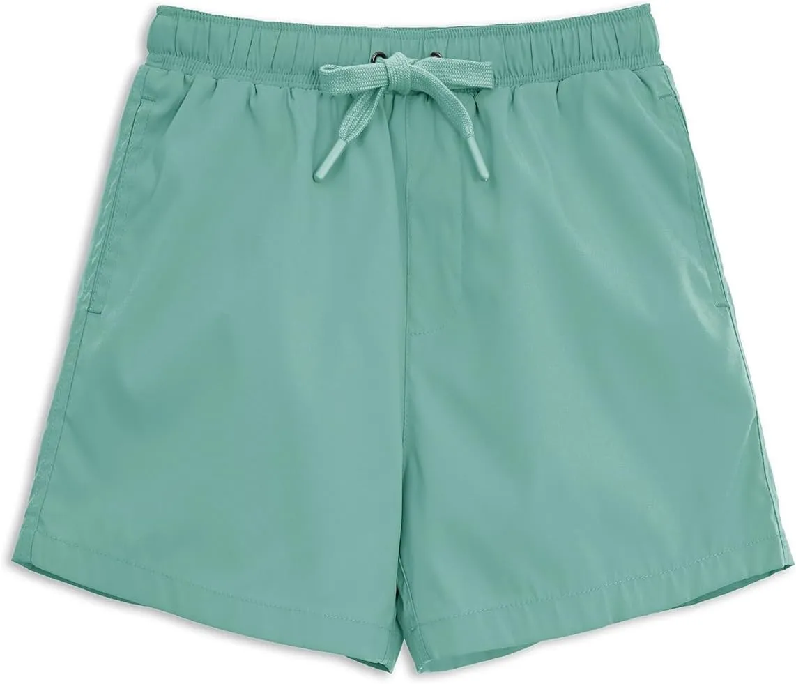 Boys Swim Trunks Kids Summer Drawstring Swim Board Shorts Fashion Quick Dry Beach Bathing Suit