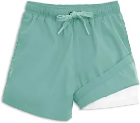 Boys Swim Trunks Kids Summer Drawstring Swim Board Shorts Fashion Quick Dry Beach Bathing Suit