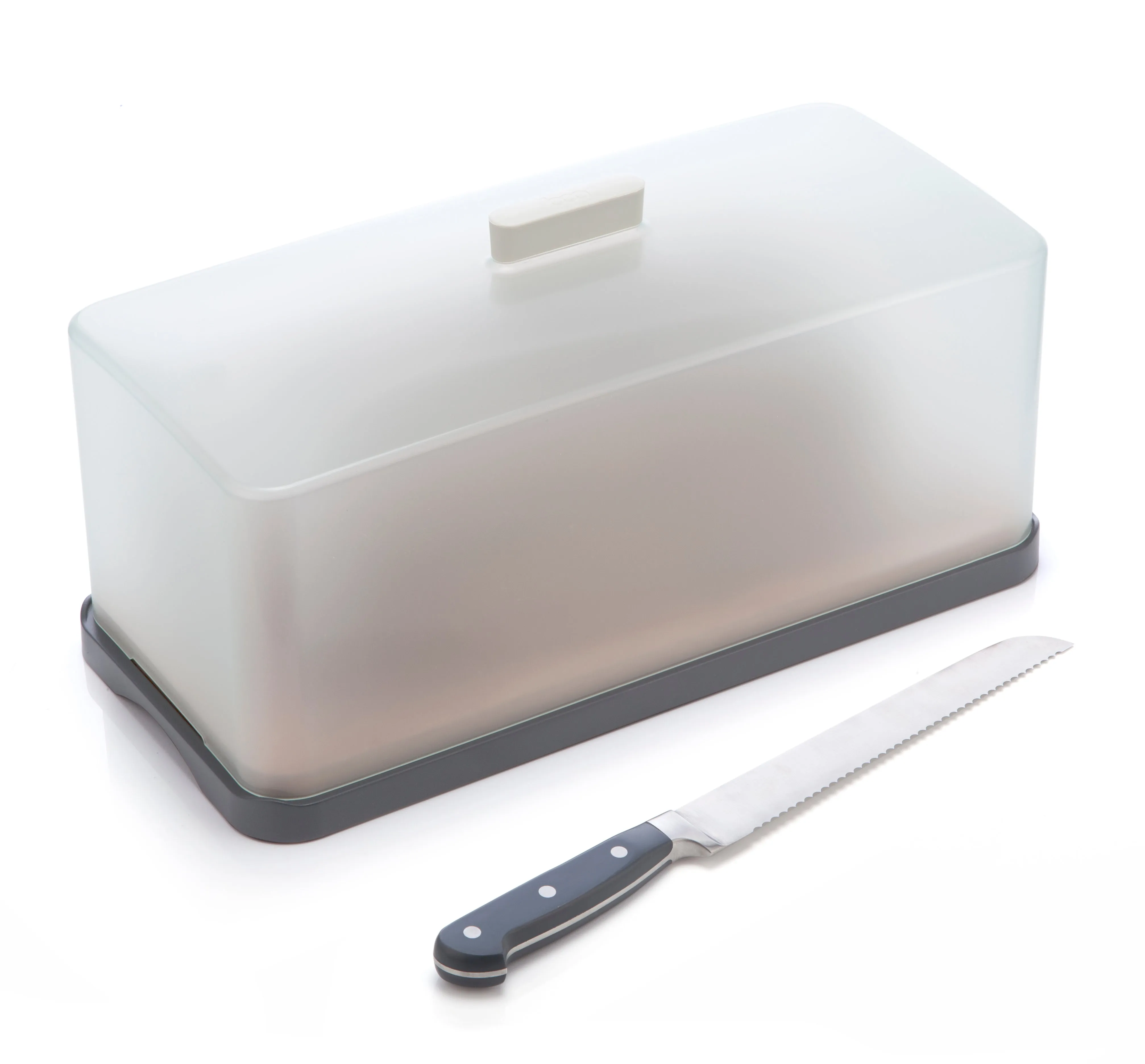 Bread Bin With Bread Board and Knife ..