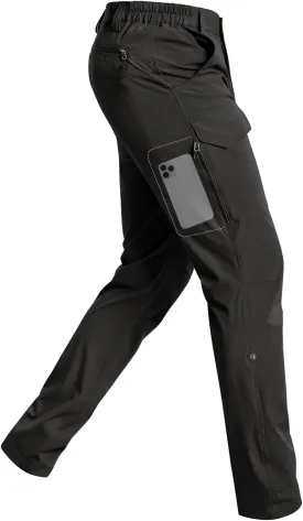 Cycorld Men's-Hiking-Pants-Lightweight-Water-Resistant-Quick-Dry Stretch for Travel Camping Fishing Outdoor