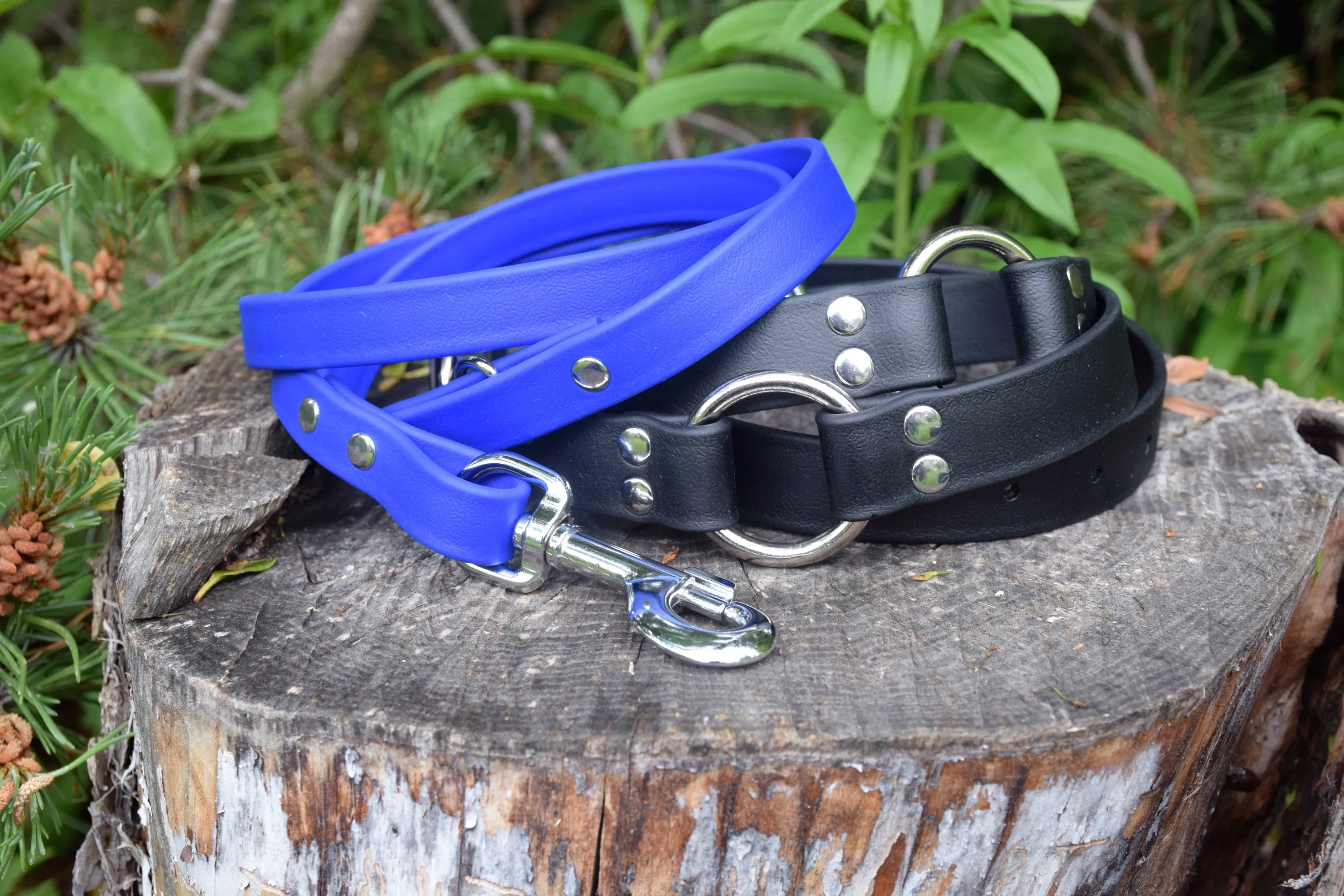 Design Your Own - Waist Leash, Hands Free Convertible Biothane Leash Set