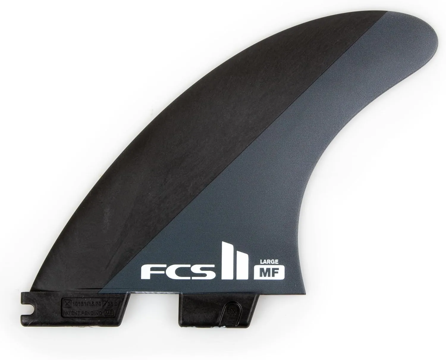 FCS II MF Neo Carbon Black/Charcoal Large Tri Fins