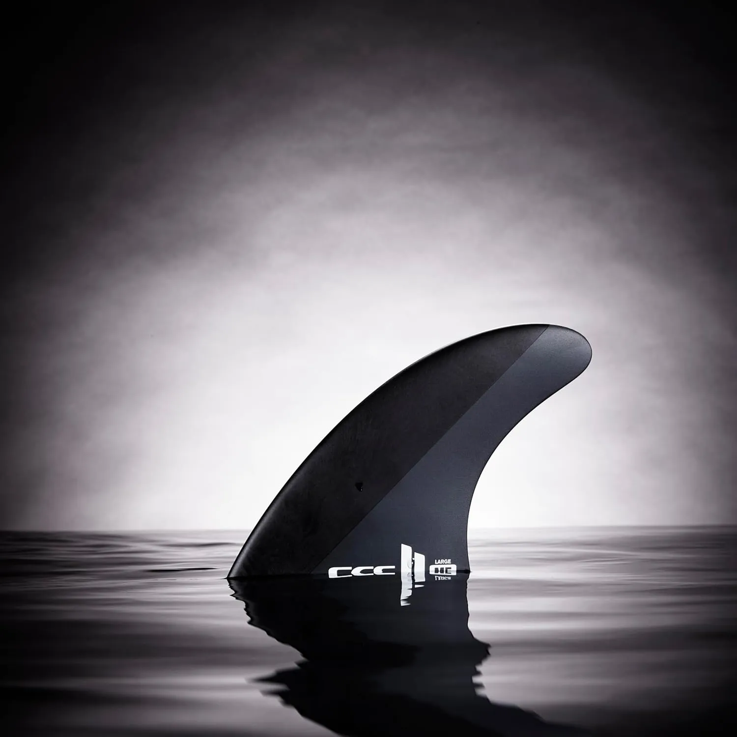 FCS II MF Neo Carbon Black/Charcoal Large Tri Fins