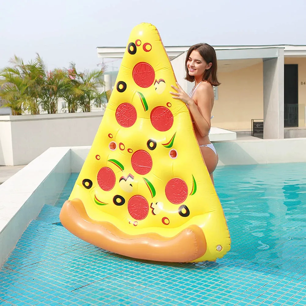 Floating Pizza Fun Water Mattress