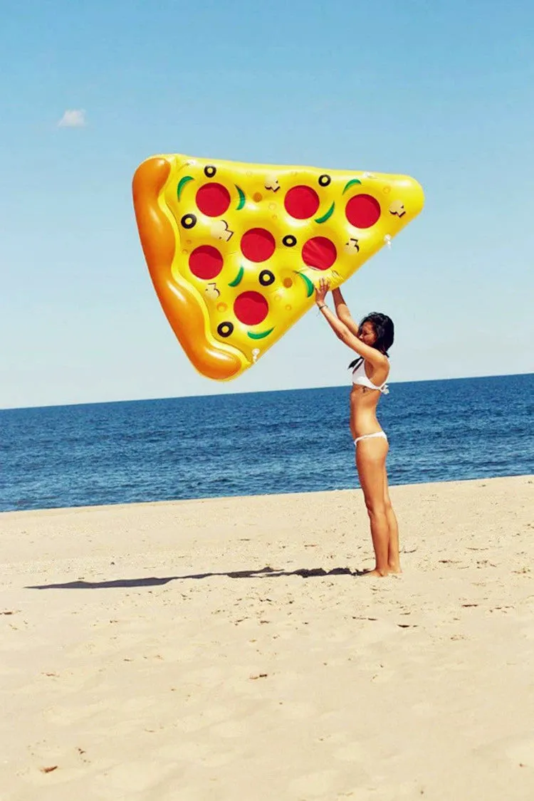 Floating Pizza Fun Water Mattress