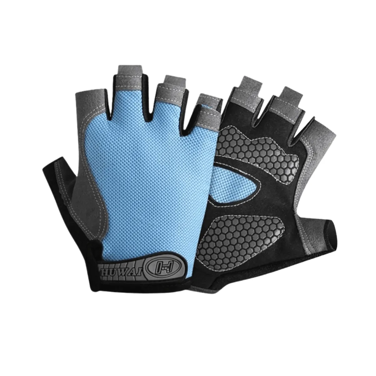 Half Finger Bicycle Gloves, Breathable, Washable, Unisex, Durable, Perfect for Cycling, Comfortable and Flexible
