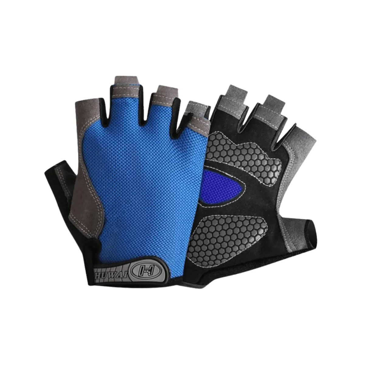 Half Finger Bicycle Gloves, Breathable, Washable, Unisex, Durable, Perfect for Cycling, Comfortable and Flexible