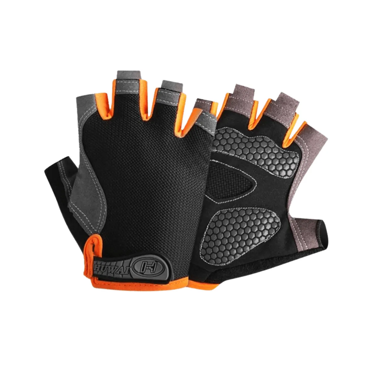 Half Finger Bicycle Gloves, Breathable, Washable, Unisex, Durable, Perfect for Cycling, Comfortable and Flexible