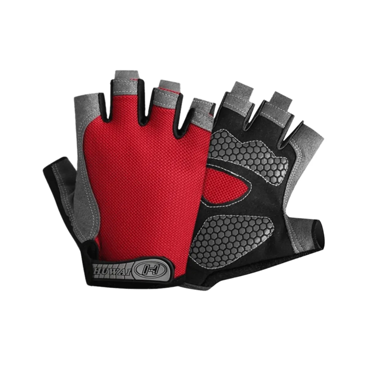 Half Finger Bicycle Gloves, Breathable, Washable, Unisex, Durable, Perfect for Cycling, Comfortable and Flexible