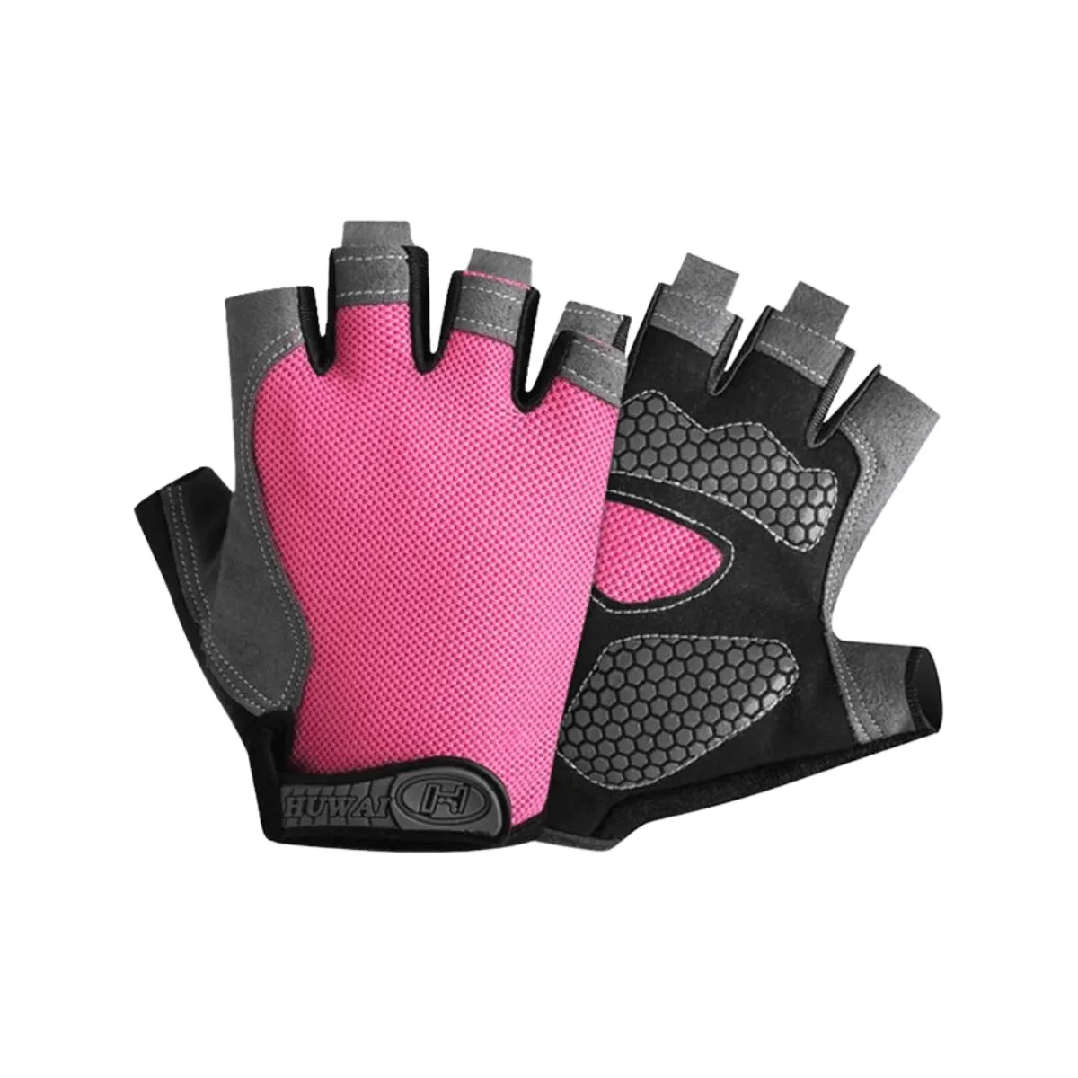 Half Finger Bicycle Gloves, Breathable, Washable, Unisex, Durable, Perfect for Cycling, Comfortable and Flexible