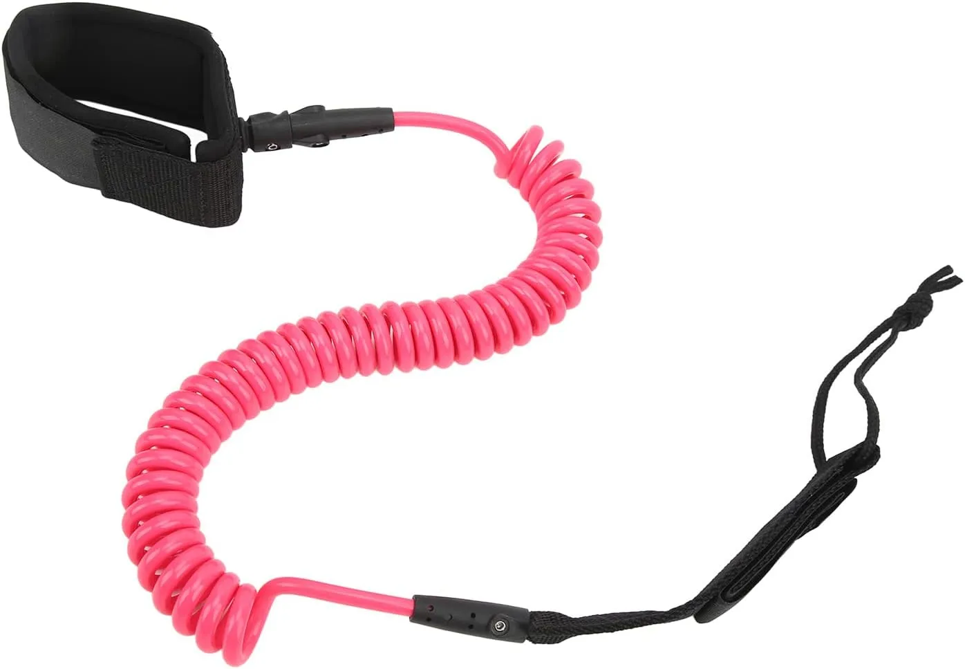 KENANLAN Surfing Foot Rope 7mm 10ft Coiled Spring High Elastic Adjustable Lightweight for Paddle Board Surfboard