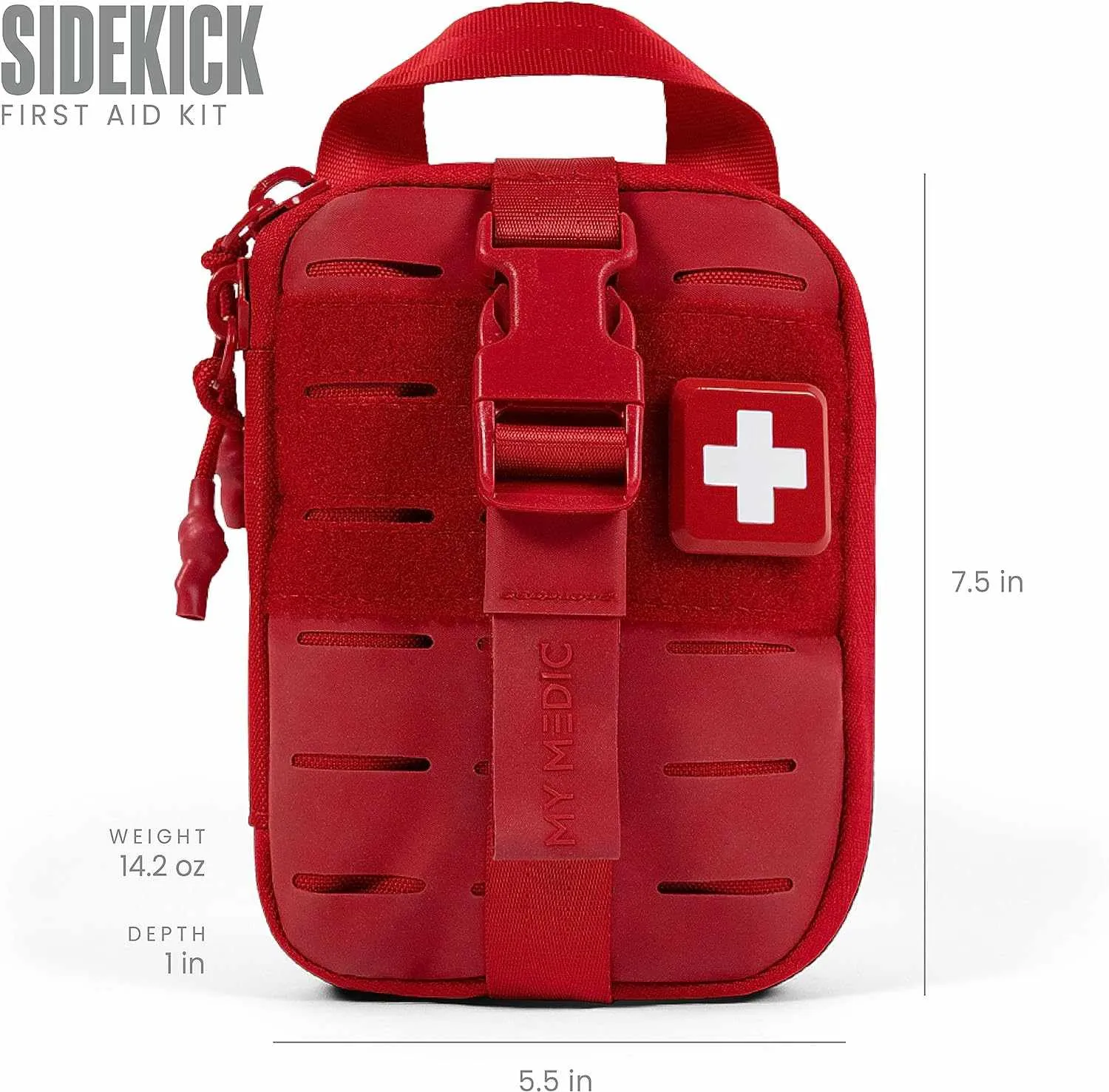 My Medic Compact Emergency Sidekick First Aid Kit 70 plus Items Portable