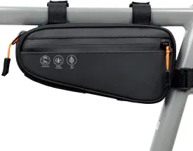 NDakter Bike Triangle Frame Bag, Bicycle Storage Pouch with 2 Side Pockets, 3-in-1 Top Tube Bags for Phone, Waterproof Cycling Tool Accessories Pack for MTB Mountain Road Bikes1.2L