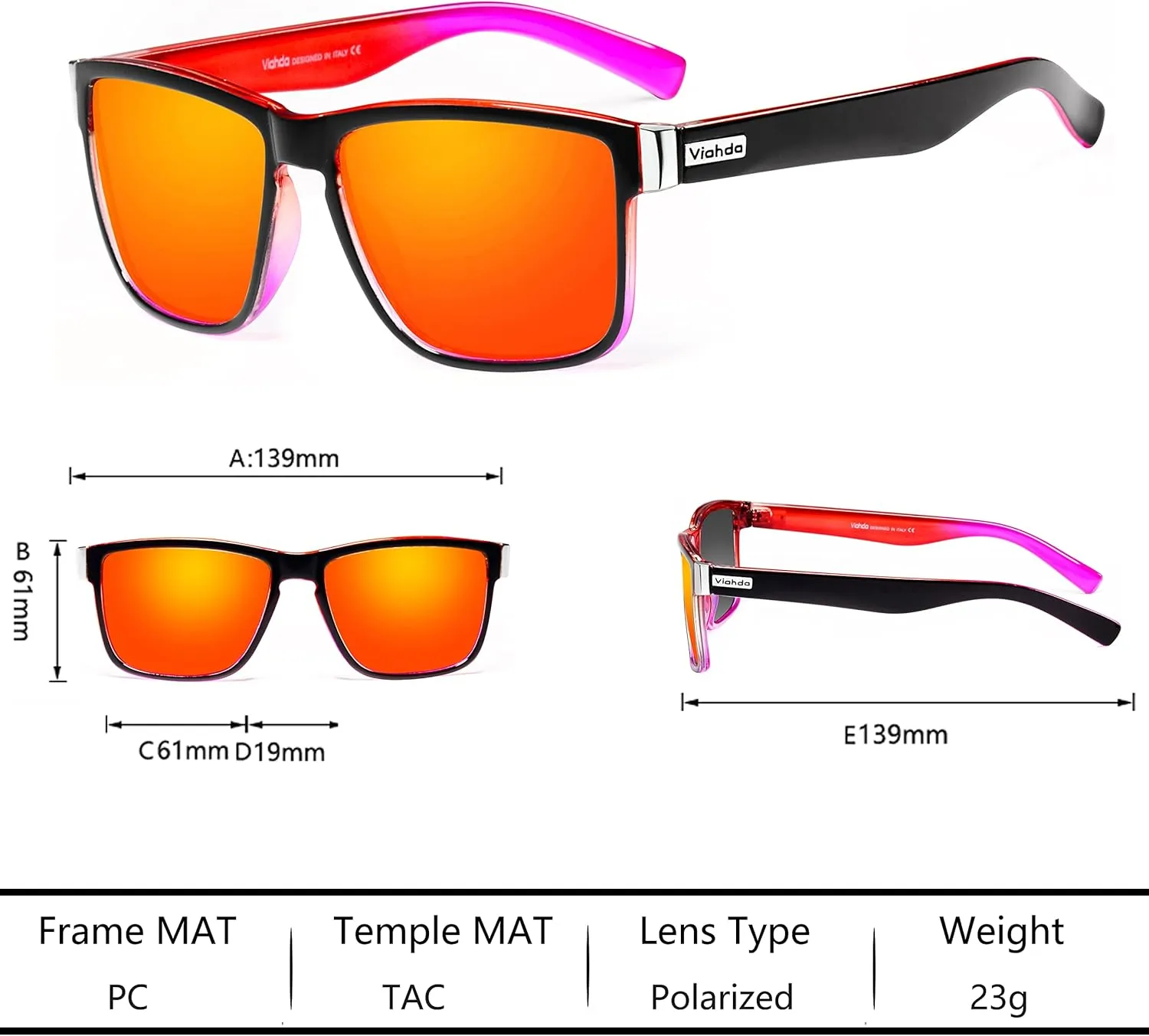 Polarized Sports Sunglasses for Man Cycling Running Fishing Golf Fashion Sun glasses Women HD6009