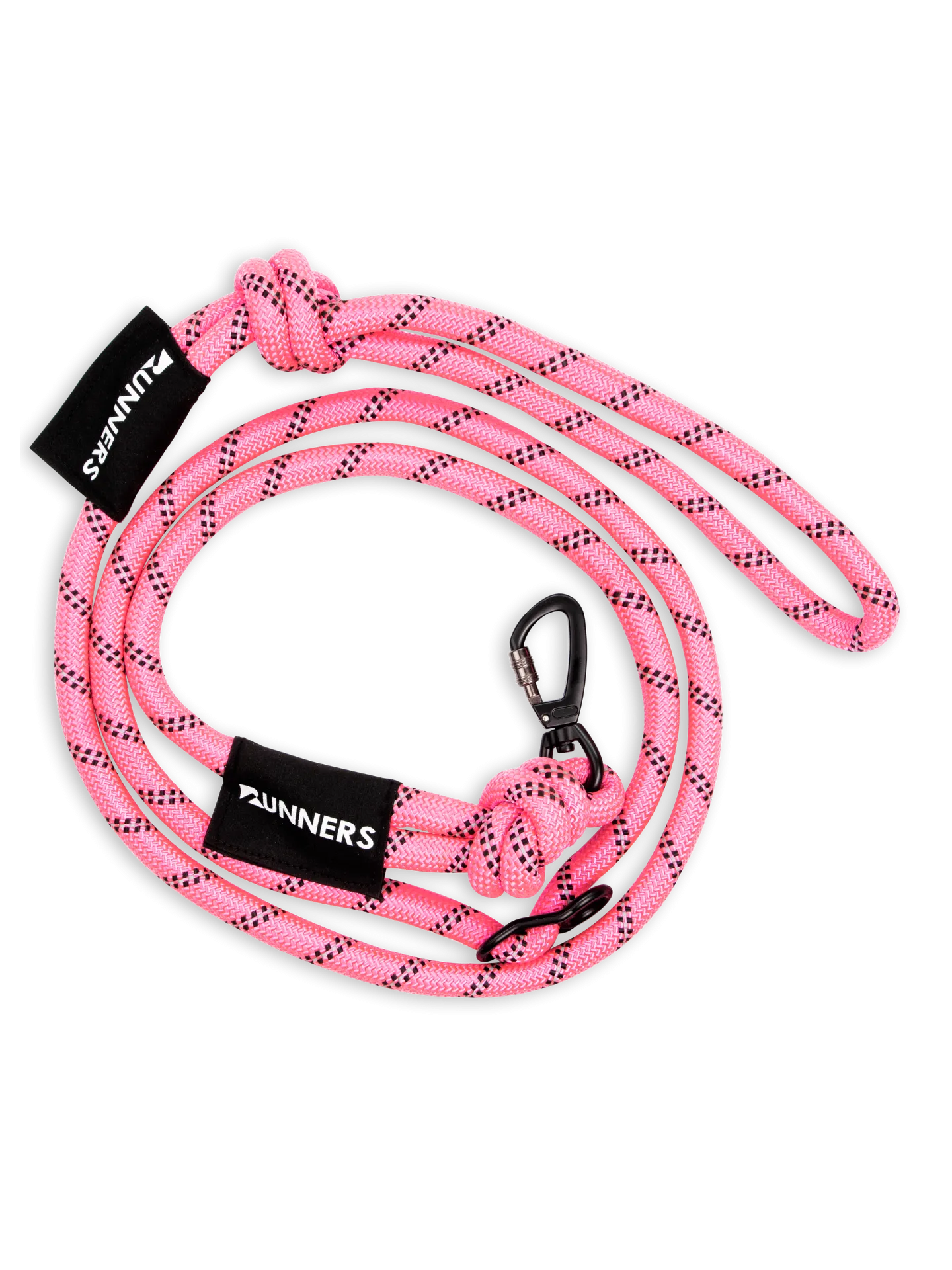 Retro Pink Running Hands-Free Dog Leash