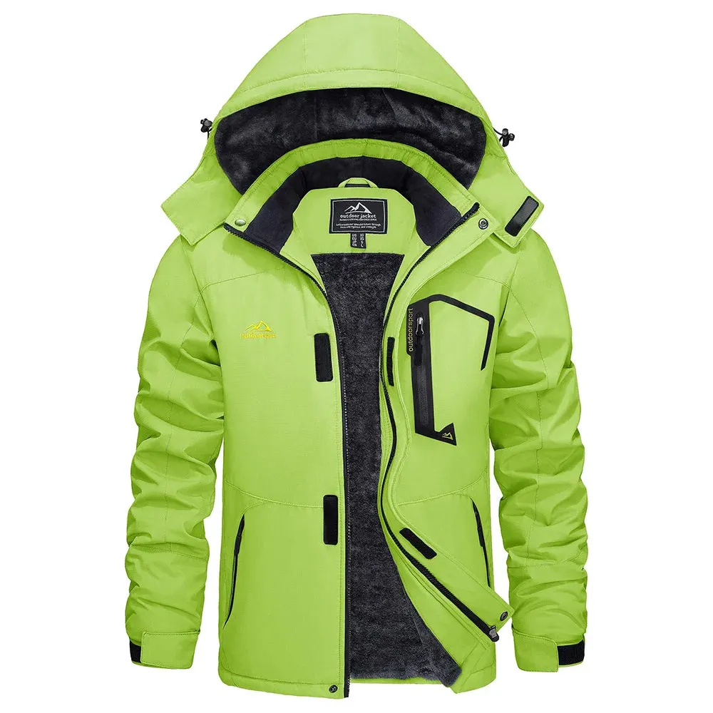 ROBIN | Bright Hooded Ski Jacket