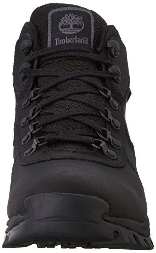 Timberland Men's Mt. Maddsen Waterproof Mid Hiking Boot, Black-2024 New, 10