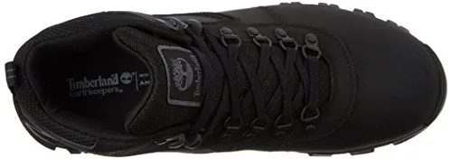 Timberland Men's Mt. Maddsen Waterproof Mid Hiking Boot, Black-2024 New, 10