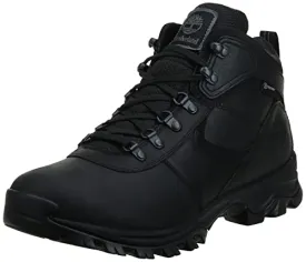 Timberland Men's Mt. Maddsen Waterproof Mid Hiking Boot, Black-2024 New, 10