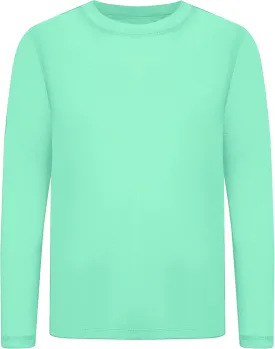 UPF 50  Sun Shirts 5T to Youth Rash Guard for Boys and Kid Girls Long Sleeve UV Protection Sun Shirts