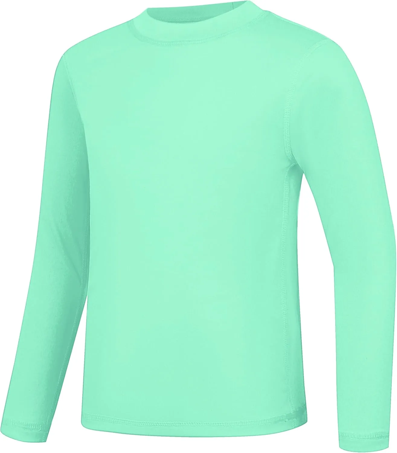 UPF 50  Sun Shirts 5T to Youth Rash Guard for Boys and Kid Girls Long Sleeve UV Protection Sun Shirts