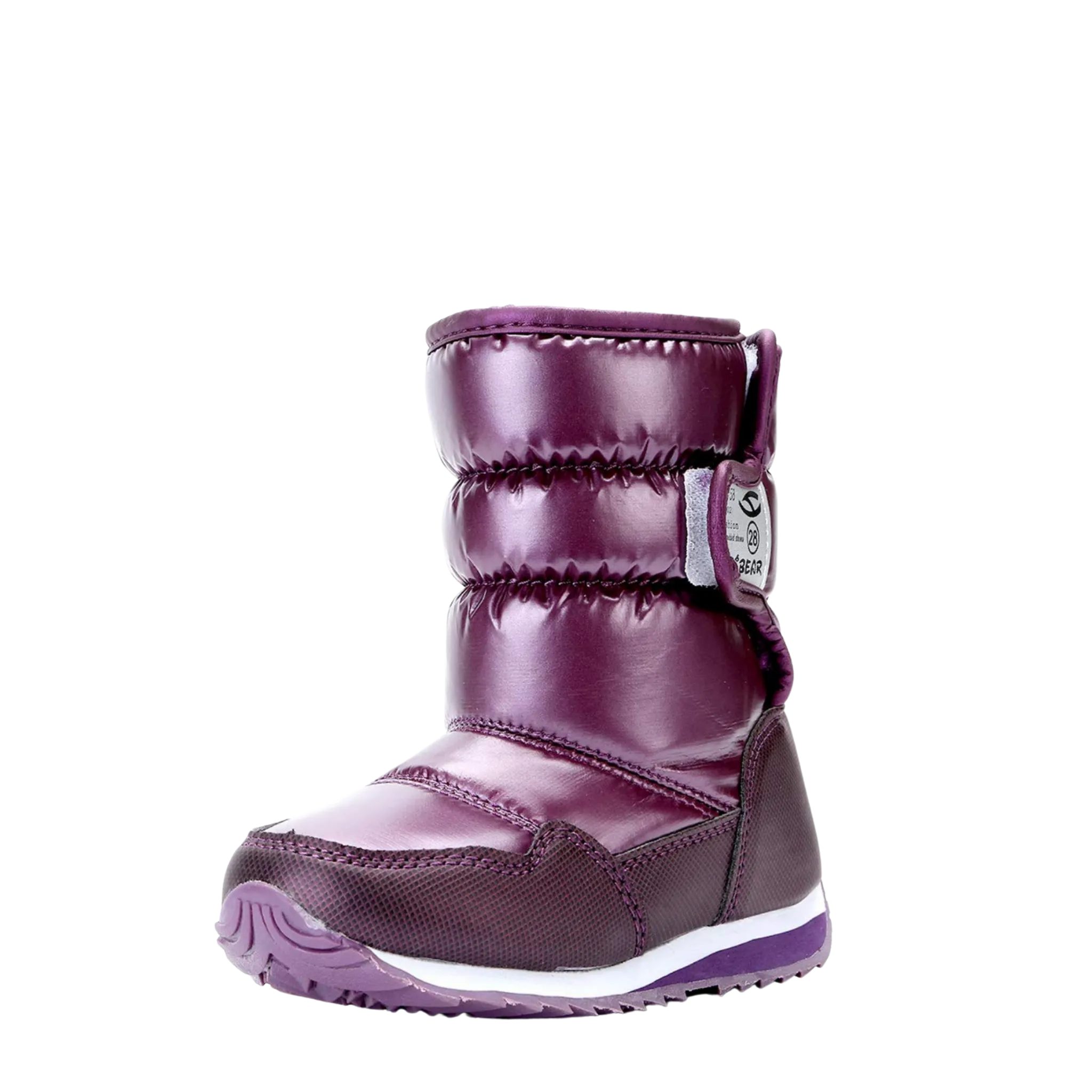 Vecjunia Boys Girls Kids Winter Snow Boots Anti-Slip Faux Fur Lined Shoes 12.5 US | 30EU | 11.5 UK