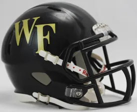 WAKE FOREST DEMON DEACONS NCAA Riddell Revolution SPEED Mini Football Helmet